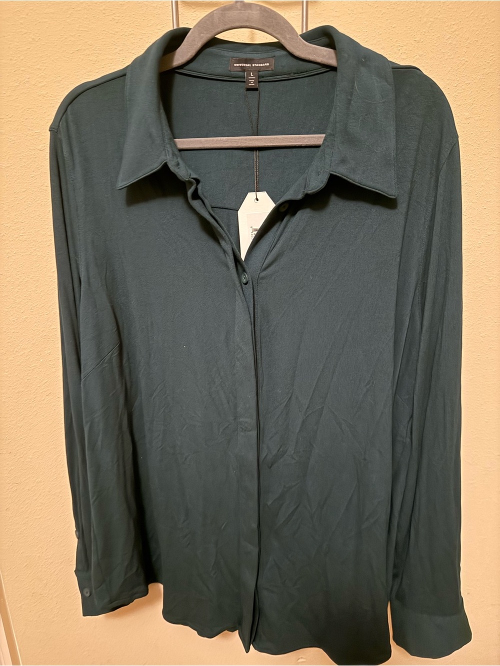 Universal Standard Teal Green Top